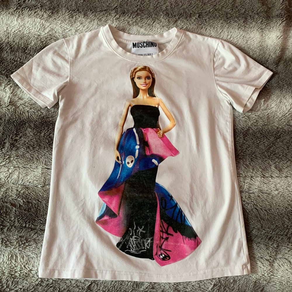 RARE MOSCHINO Couture Barbie T-Shirt (M)